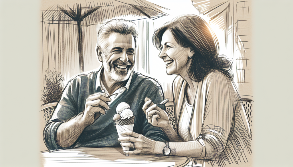 Por porque los hombres te invitan a comer helado en la primera cita